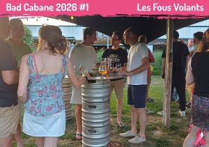 Bad Cabane 2026 - Les Fous Volants - Badminton Nantes